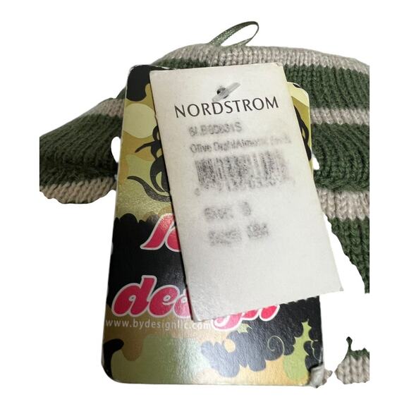 NWT Love by Design Cardigan Women's Small Olive Green Stripe Button 3/4 Sleeve - Picture 7 of 9